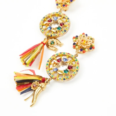Pre-owned Dolce & Gabbana Gold Metal Earrings
