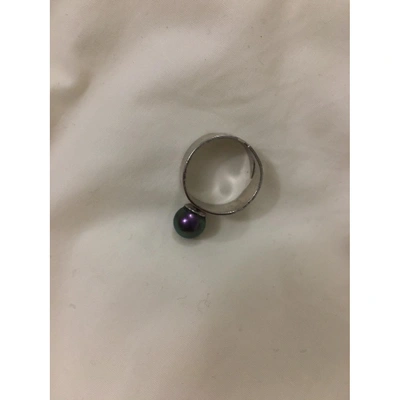 Pre-owned Justine Clenquet Ring In Multicolour