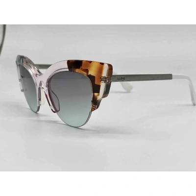 Pre-owned Fendi Silver Sunglasses