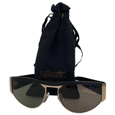 Pre-owned Silhouette Black Sunglasses