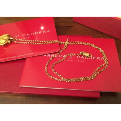 Pre-owned Carrera Y Carrera Yellow Gold Necklace