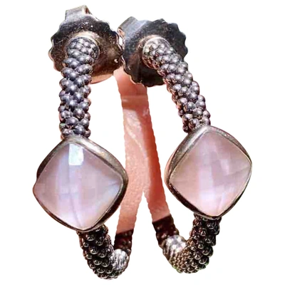 Pre-owned Lagos Silver Earrings