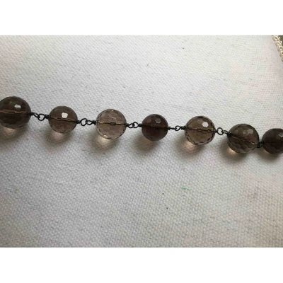 Pre-owned Rosantica Necklace In Brown