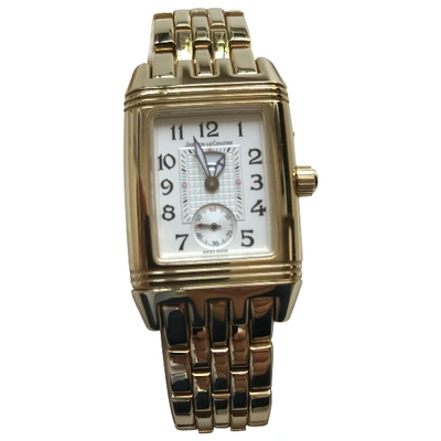 Pre-owned Jaeger-lecoultre Reverso Duetto Gold Yellow Gold Watch