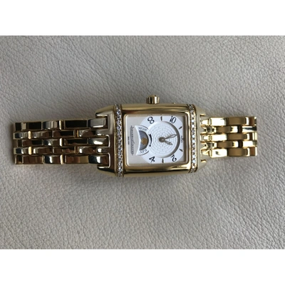 Pre-owned Jaeger-lecoultre Reverso Duetto Gold Yellow Gold Watch