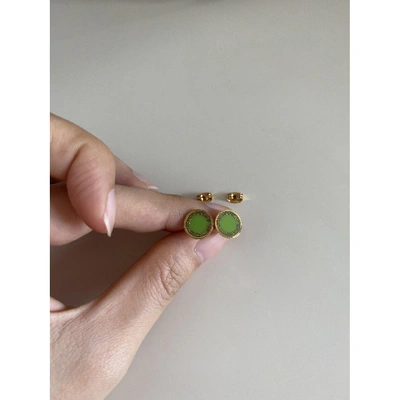 Pre-owned Marc By Marc Jacobs Earrings In Green