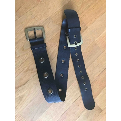 Pre-owned Barbara Bui Leather Belt In Brown