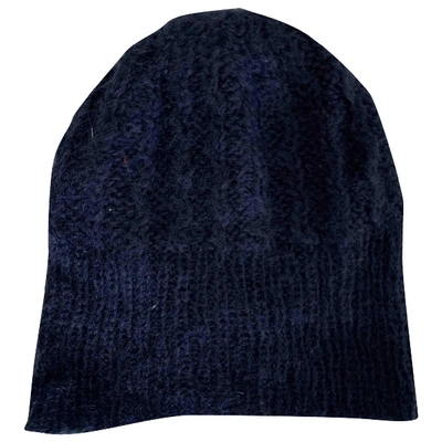 Pre-owned Isabel Marant Étoile Blue Wool Hat