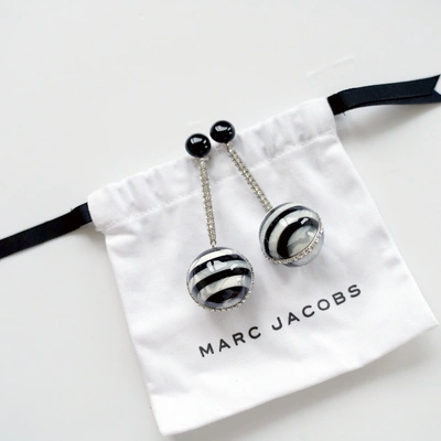 Pre-owned Marc Jacobs Earrings In Black