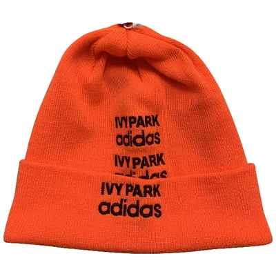 Pre-owned Adidas Originals Wool Beanie In Orange