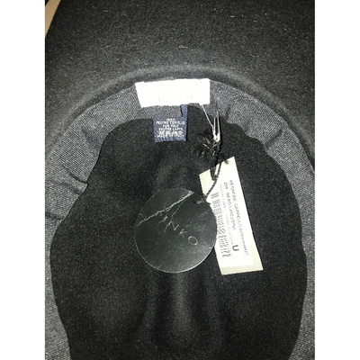 Pre-owned Pinko Black Wool Hat