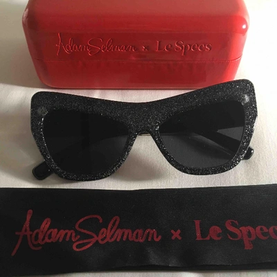 Pre-owned Le Specs Black Sunglasses