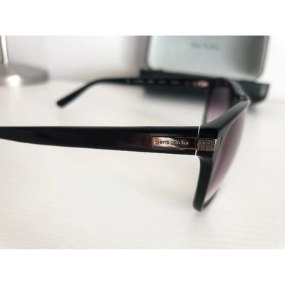 Pre-owned Pierre Cardin Black Sunglasses