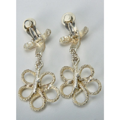 Pre-owned Sonia Rykiel Earrings In Silver