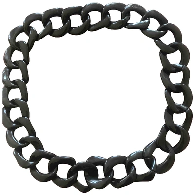 Pre-owned Monies Black Necklace