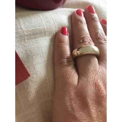 Pre-owned Pomellato Iconica White Gold Ring