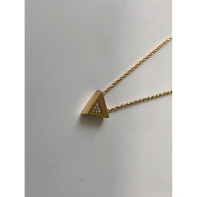 Pre-owned Miansai Silver Necklace In Gold