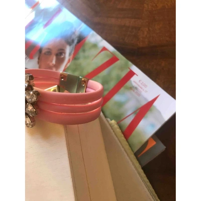 Pre-owned Shourouk Bracelet In Pink