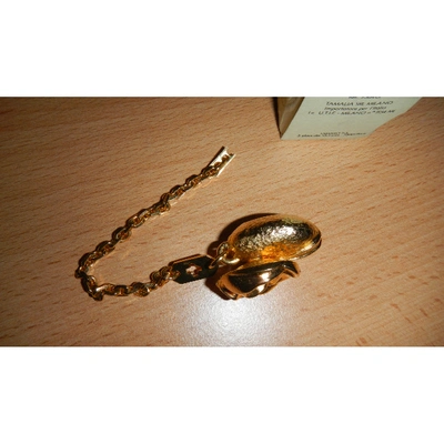Pre-owned Kenzo Key Ring In Gold