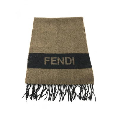 Pre-owned Fendi Wool Scarf In Other