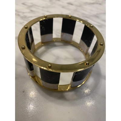 Pre-owned Lele Sadoughi Gold Plated Bracelet