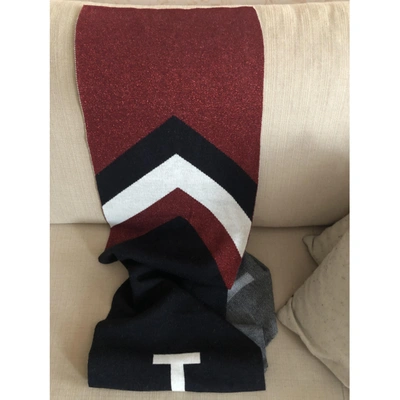 Pre-owned Tommy Hilfiger Wool Scarf