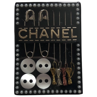 Pre-owned Chanel Plastic Pins & Brooches In Other