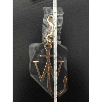 Pre-owned Jw Anderson Bag Charm In White