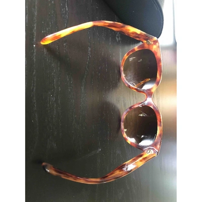 Pre-owned Prada Brown Sunglasses
