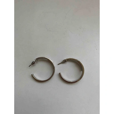 Pre-owned Emporio Armani Earrings In Metallic