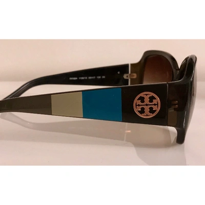 Pre-owned Tory Burch Brown Sunglasses