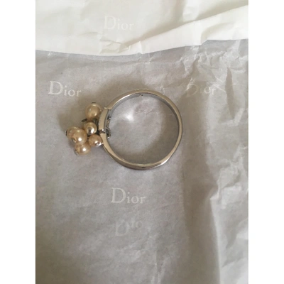 Pre-owned Dior Ring In Metallic