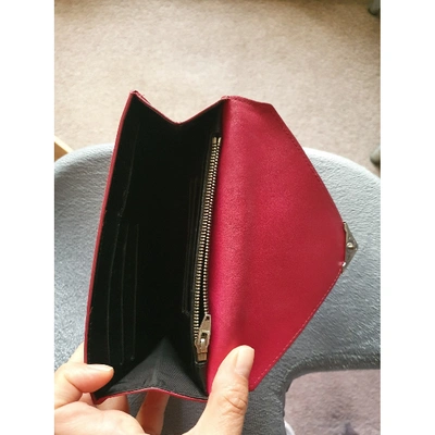Pre-owned Alexander Wang Leather Wallet In Pink