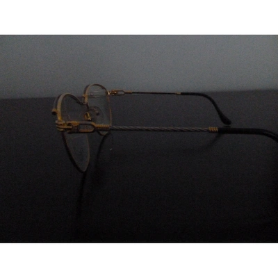Pre-owned Fred Gold Metal Sunglasses