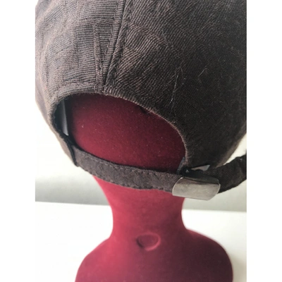 Pre-owned Fendi Wool Cap In Brown
