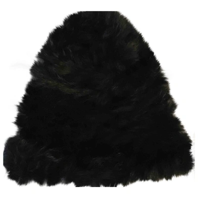 Pre-owned Roberto Collina Black Fur Hat