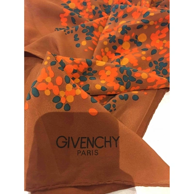 Pre-owned Givenchy Silk Silk Handkerchief