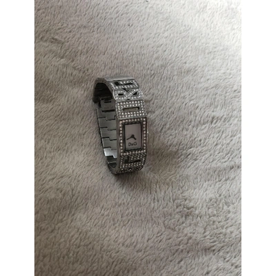 Pre-owned Dolce & Gabbana Watch In Silver