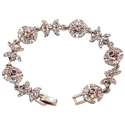 Pre-owned Givenchy Pink Crystal Bracelet