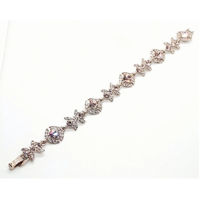 Pre-owned Givenchy Pink Crystal Bracelet