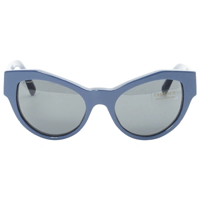 Pre-owned Versace Blue Sunglasses