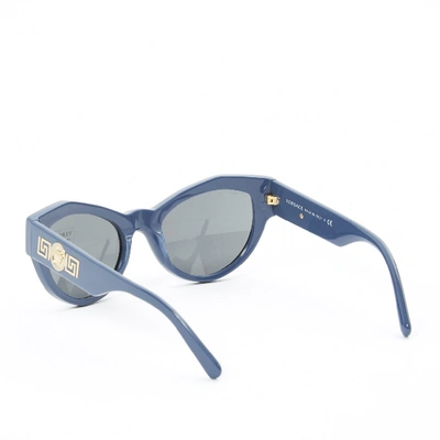 Pre-owned Versace Blue Sunglasses