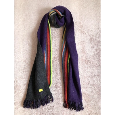 Pre-owned Paul Smith Scarf In Grey