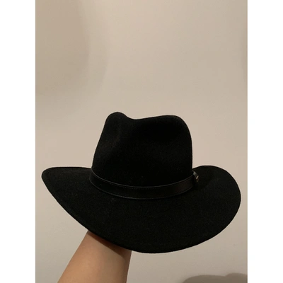 Pre-owned Pendleton Black Wool Hat