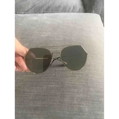 Pre-owned Fendi Metallic Metal Sunglasses