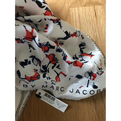 Pre-owned Marc By Marc Jacobs Silk Scarf In Multicolour