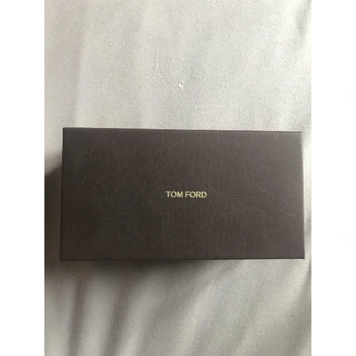 Pre-owned Tom Ford Brown Sunglasses