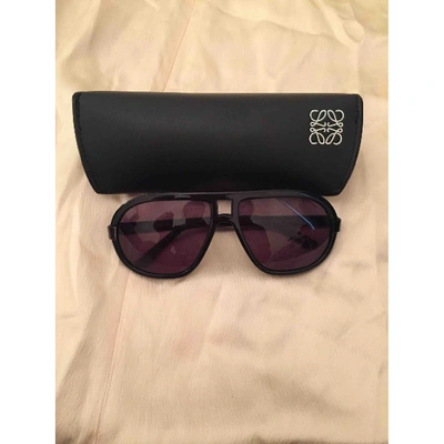 Pre-owned Loewe Black Sunglasses