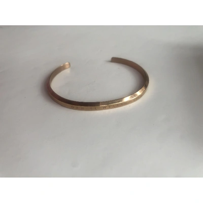 Pre-owned Daniel Wellington Gold Metal Bracelet