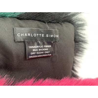 Pre-owned Charlotte Simone Scarf